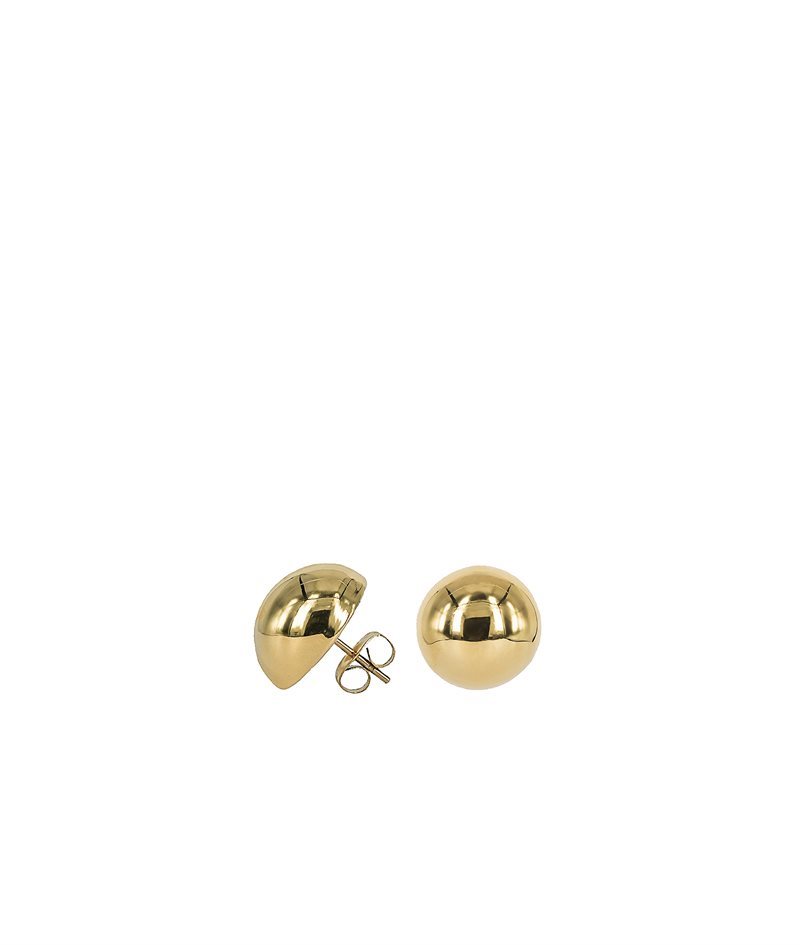 ESSIE Stud earring 8mm gold