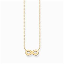 Thomas Sabo gold plated necklace infinity