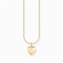 Thomas Sabo gold plated necklace heart