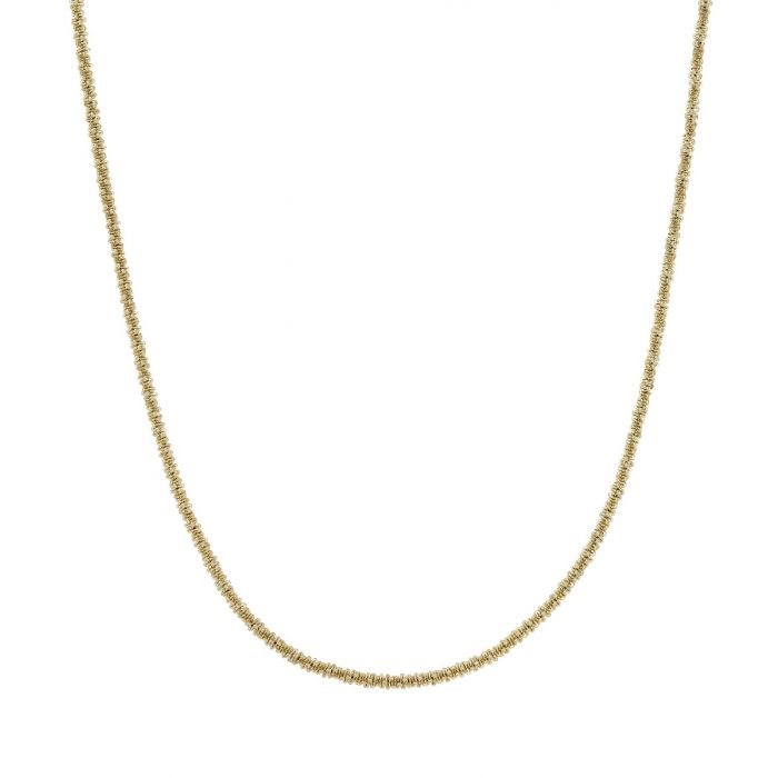 Tinsel Necklace 45cm Gold