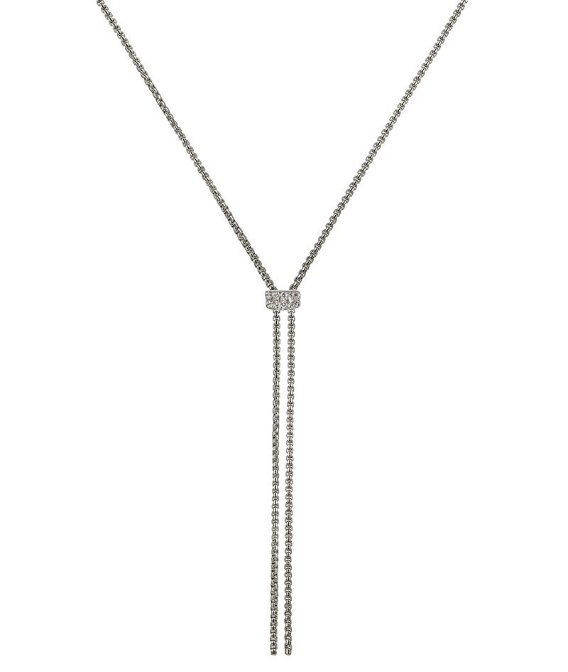 CLARISSA Long Necklace Steel
