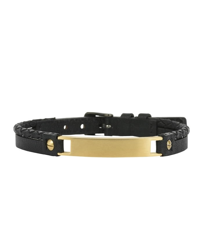 PONTUS bracelet black/gold