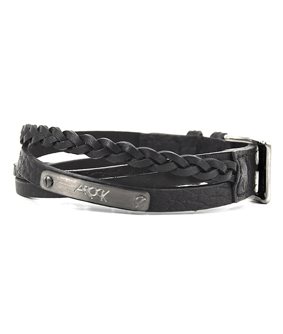 ICON bracelet black/steel