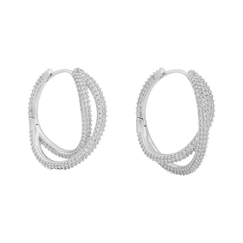 North double ring ear s/clear