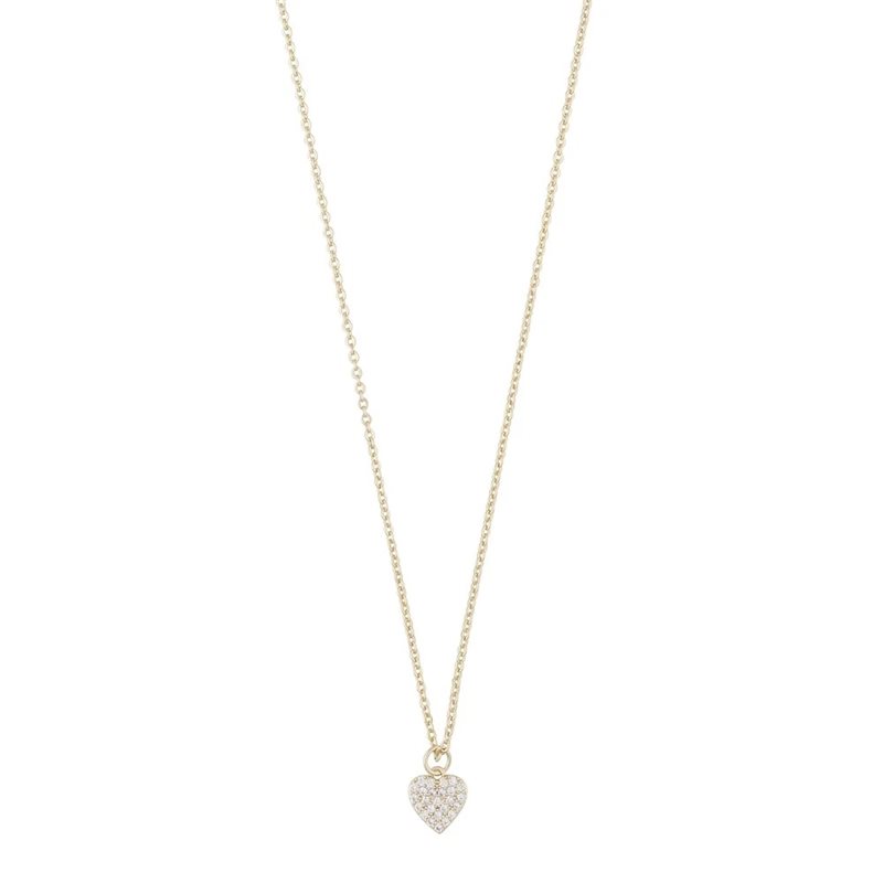 North small heart pendant neck 45 g/clear