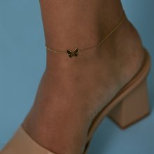 Papillon Anklet Gold