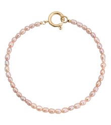 Collier Pearl Bracelet Pink Gold Large