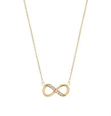 Infinity Necklace Gold