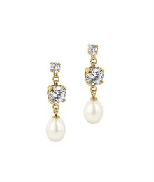 PATRICIA Earrings Gold/Pearl