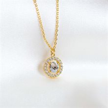 Miss Miranda necklace silvershade/gold