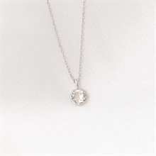 Petite Victoria necklace silvershade-silver