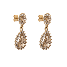 Sofia earrings light silk gold