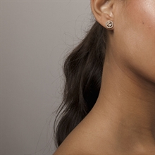 Miss Miranda earrings - Light silk