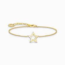 Thomas Sabo gold plated bracelet star