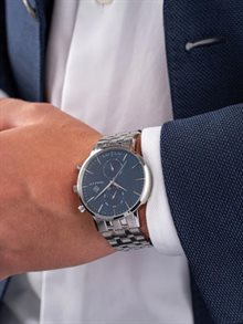 GANT Time park hill day date II blue metal